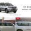Chrome door visor side window deflector shade sun rain shield silver strips guard for toyota land cruiser prado 2009