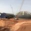 LF prefab space frame grid structure barrel type coal storage