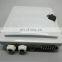 1:4 1:8 1:16 1:64 fiber optic spliter terminal box distribution/termination box abs pole nount/wall mount in black color