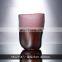 Nordic Home Decor Creative Luxury Red Cylinder Vase Flower Glass Set Wholesale
