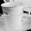 European style luxurious bone china coffee mug with streamline design