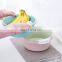 Wholesale Plastic Round Shape Wash Basin Basket For Bathroom