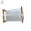 Bamboo three-layer  shelf is suitable for home kitchen, bathroom