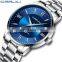 Crrju 2175  Branded Quartz 2020 Wrist Watches for Men Calendar Luxury Steel Water Resistant Crrju Men Watches