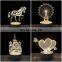 Bedroom Baby Kids 3D Multicolor Change 3D Visual Night Acrylic Table Lamp