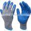 High Quality customized Latex Leather Men heavy duty Working Gloves Safety Gloves Mechanic Work Glove
