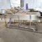 SS304 Fruit Vegetable Process Fruit And Vegetable Processing Machinery The Turbine Vegetable Washing Machine