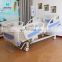 China Factory Adjustable Hospital Cheap 5 Functional Clinic Medical Patient Hospital ICU Bed with Sponge Mattress