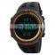 SKMEI New men's sports watch chronograph alarm clock digital watch 50M waterproof dual time countdown stopwatch 1251