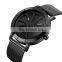 SKMEI 9204 hand watch factory price luxury men stainlesssteel mesh watch