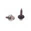 custom drawing  Hex Flange Head self-tapping screws with spring washer