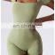 Gym Fitness Sexy One Piece Square Neck Built In Bra Short Sleeve Shorts Yoga Dance Jumpsuit Women Workout Training Sports Wear