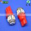 China best t10 5smd bulb 20-22LM 5050chip led bulb 12v 24v led car