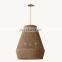 Chandelier modern rattan pendant light loft retro industrial vintage lamp nordic style for living room bedroom restaurant