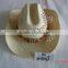 pink cowboy raffia straw hats