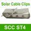 SCC ST4 UV Resistant Stainless Steel DC Wire Clip 1500V Cable Clips
