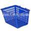 JIABAO high quality plastic shopping baskets with wheels SB-02