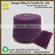 Import export yarn crochet recycled polyester cotton carpet yarn