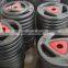 tri-handle rubber Olympic weight plate is easy to use