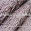 100% polyester long pile plush fabric