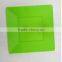 Popular 10" color melamine unbreakable bright green square shape diner plates