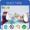 custom printed thick Rubber Adhesive Duct Cloth Tape