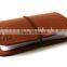 business name card case genuine leather card holder with elastic band
