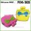 Fashion Women's Silicone Purse 16 Different Colors to Choose Coin Wallet with metal buckle
