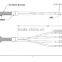 High performance DAC compatible 40G QSFP to SFP+ direct attach cable