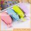 Custom pea shaped Silicone Key Cases Key Chains Storage Bag