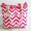 wholesale chevron beach tote bags