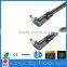 90 degree hdmi Cable V1.4 V2.0 with ethernet 0.8m 1m 1.5m 2m 3m 5m 8m10m15m 20m HD1440P 3D function