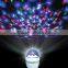 110V 220V RGB Rotating Disco Led Changing Color Lamp
