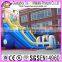 Commercial Grade Inflatable Plastic Dry Slide With Arch