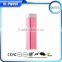 Promotional Gifts 2015 Fashion Colorful Portable Lipstick Power Bank 2200 MAH