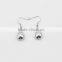 2016 Latest Fashion Design Stainless Steel Water Drop Long Drop Earring