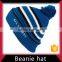 Warm 100% acrylic custom winter hat beanie