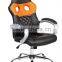 High back gaming racing leather mesh chair