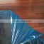 Blue high adhesion sticky floor protection film