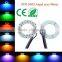 rgb 5050 smd remote control high quality full/semi-circle car led angel eyes lighting with 24 months warranty