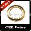 KYOK Vintage Brass Oval Clip Curtain Rings Polishing Curtain Rings,Decorative Tassel Curtain Accessories