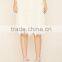Latest Long Skirt Design 2016 Floral Fabric Eyelash Lace Elastic Band Midi Skirt