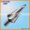 the newest HSS step drill with spiral flute (imperial size) from CHTOOLS