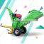 Petrol wood chipper with Loncin 15hp engine