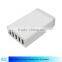 High Power 5 ports USB Wall Charger for Tablet PC Iphone and other Phones