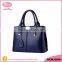China new fashion design women leather handbag with long shoulder strap