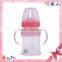 2015 best sale manufacture baby care breast shaped vacuum flask feeding baby bottle with thermometer