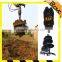 Earth drilling righ and cheap post hole digger