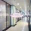folding glass partitions