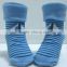 Sailboat Baby socks with rubber soles